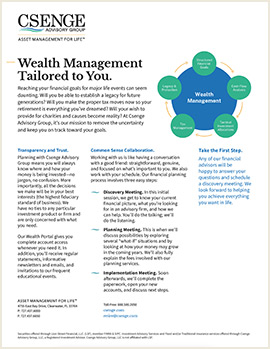 Wealth Management Flyer